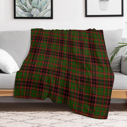 Clan Buchan Tartan Throw Blanket