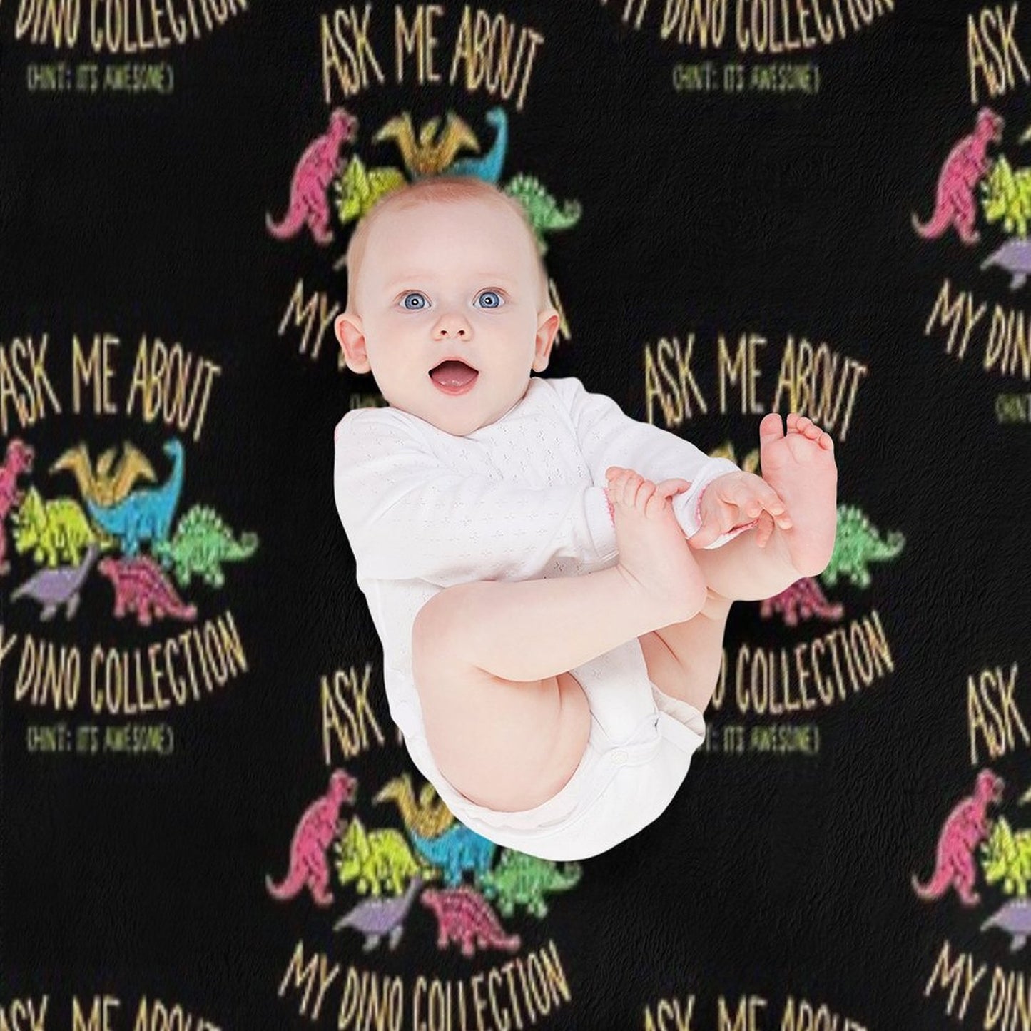 Dino Collection Throw Blanket