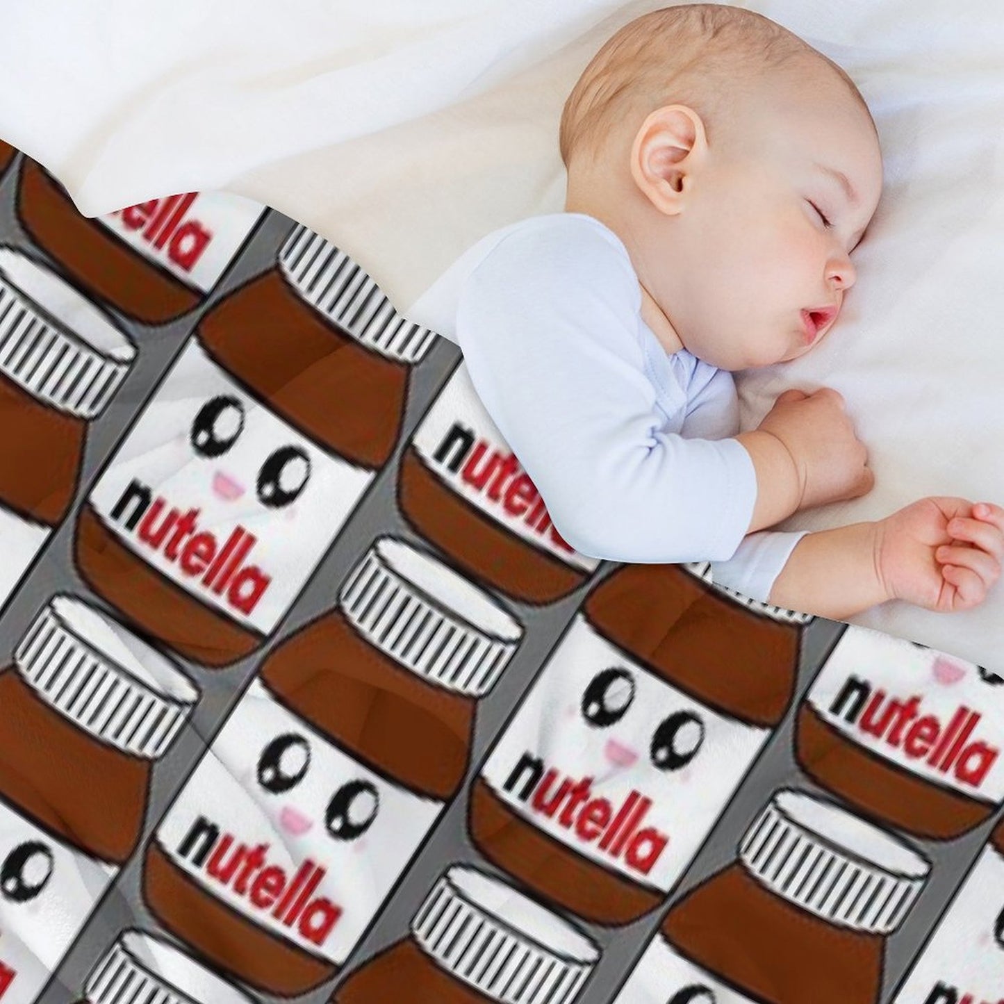 Nutella Throw Blanket