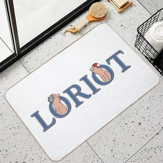 Loriot, Gentlemen in The Bathroom Bath Mat