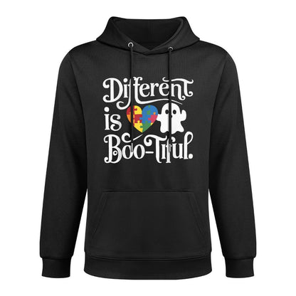 Support Autism Halloween Spooky Autistic Trick Or Treat Easy Care Hoodie