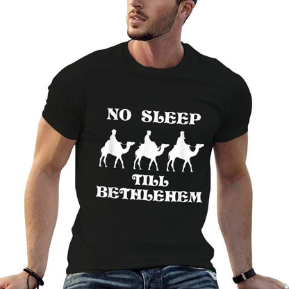 No Sleep Till Bethlehem Funny Three Wise Men Kings Christmas  Stretchy T-Shirt