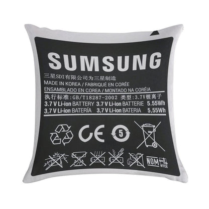 Forbidden Pillow Soft Reinforced Edging Throw Pillow