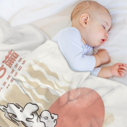 Sharkiri Sushi Throw Blanket