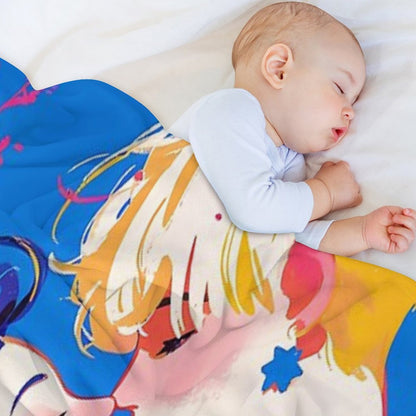 Spring Love Throw Blanket