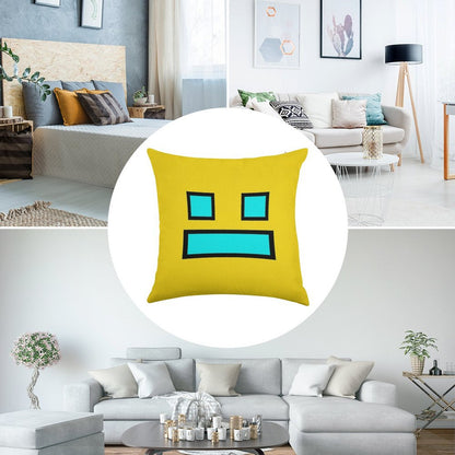 Funny Gaming Linen Throw Pillow Cover