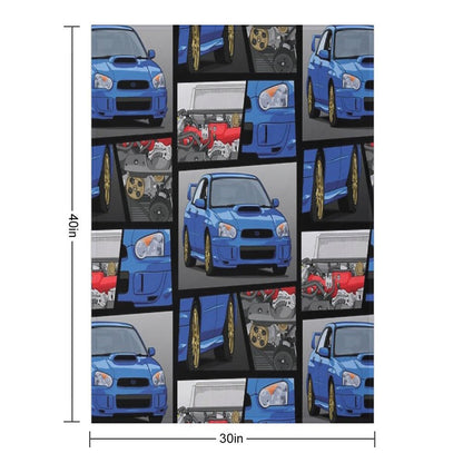 Impreza Blobeye X Ej20 Engine Throw Blanket