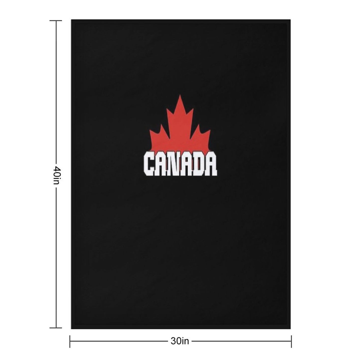 Canada Throw Blanket