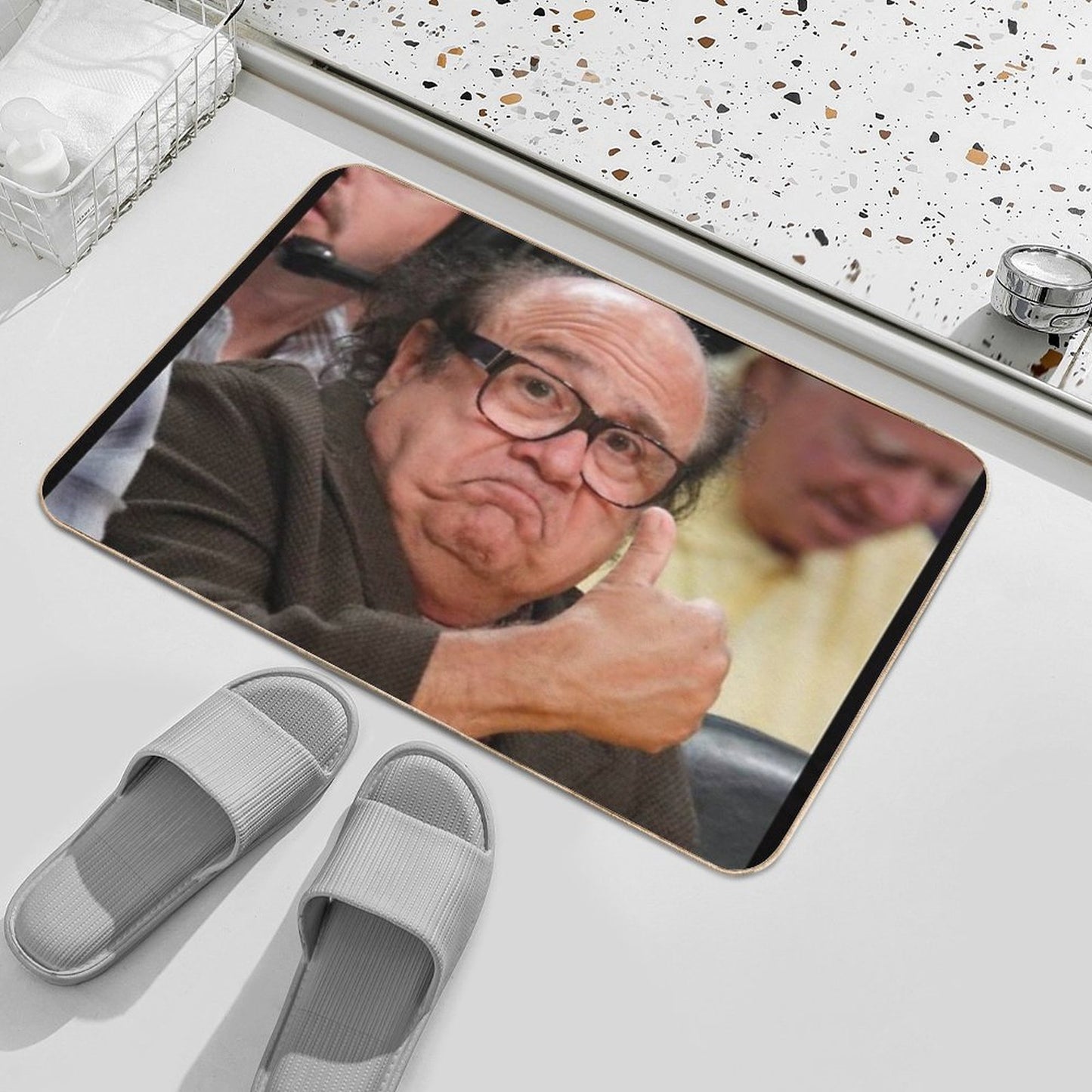Danny Devito Approves Bath Mat