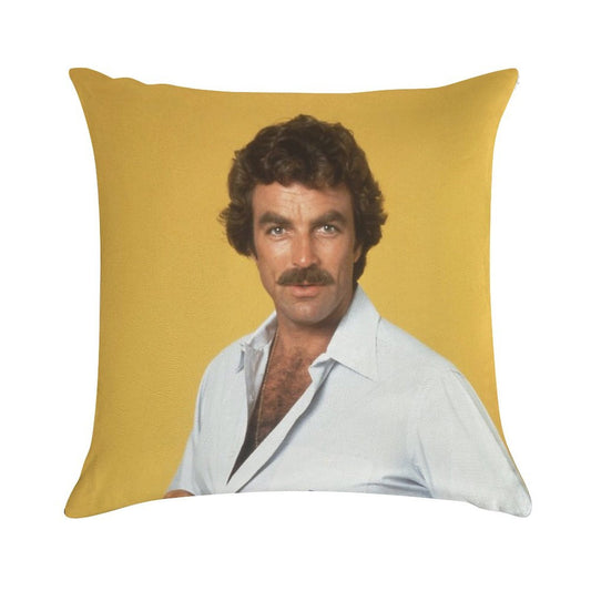 Tom Selleck Soft Gift Ready Throw Pillow