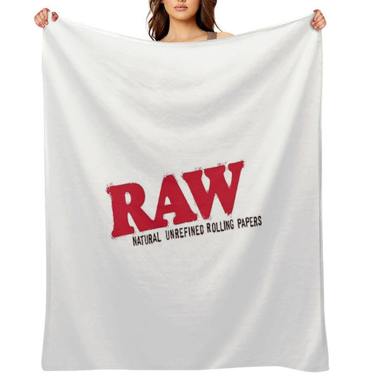 RAW Rolling Papers Throw Blanket