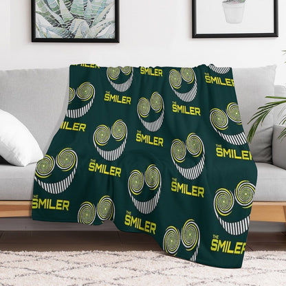 The Smiler Throw Blanket