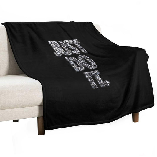 Just Do It Diamonds Throw Blanket