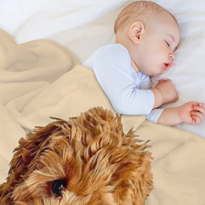 Cavapoo Throw Blanket