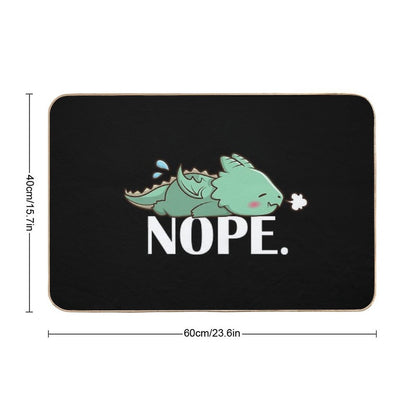 Kawaii Dragon Bath Mat