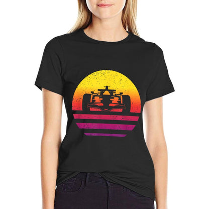 Racing Car Retro Style Vintage T-Shirt