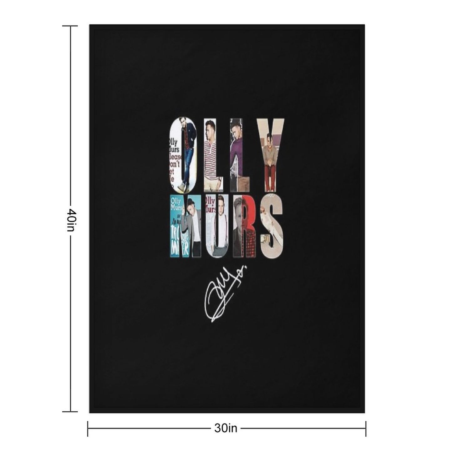 Olly Murs Throw Blanket