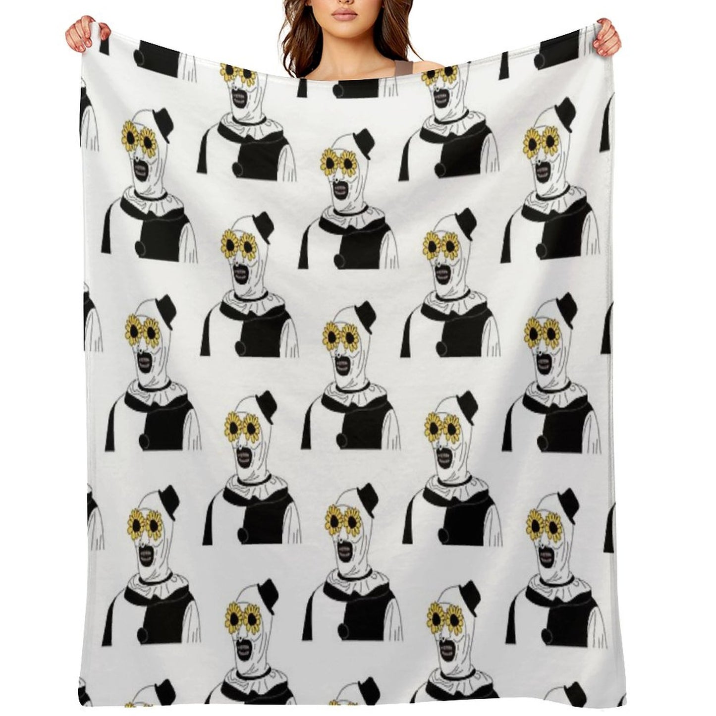 Art The Clown - Terrifier Classic Throw Blanket
