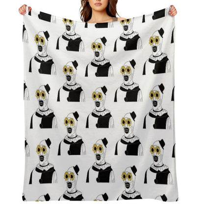 Art The Clown - Terrifier Classic Throw Blanket
