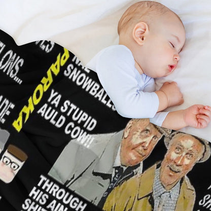 Still Game Scrap Book Throw Blanket