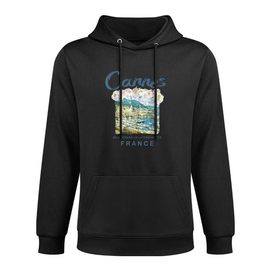 FRANCE Cannes French Riviera Vintage Travel T Colorfast Hoodie
