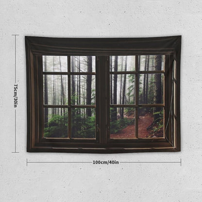 Forest Window Tapestry