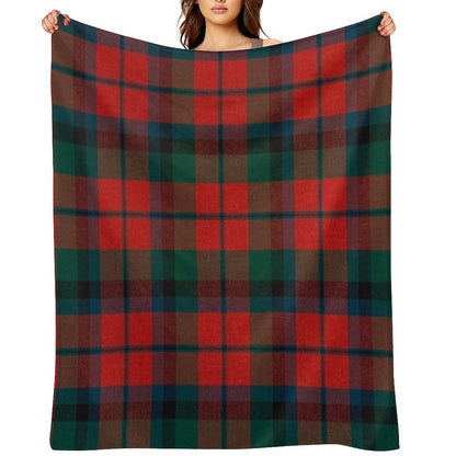 MacNaughton Scottish Tartan Throw Blanket