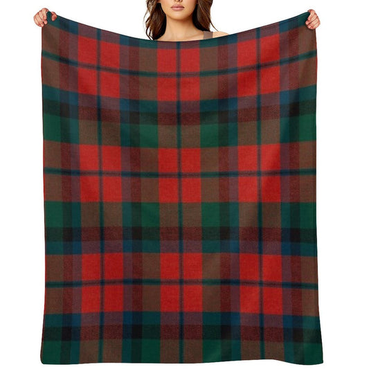 MacNaughton Scottish Tartan Throw Blanket