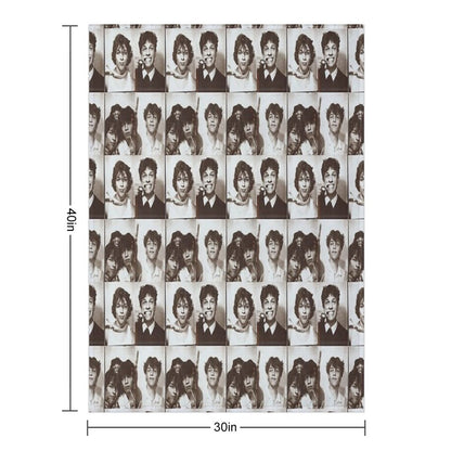 Sturniolo Triplets Photo Booth Throw Blanket
