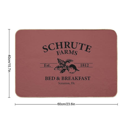 Schrute Farms B&B Bath Mat
