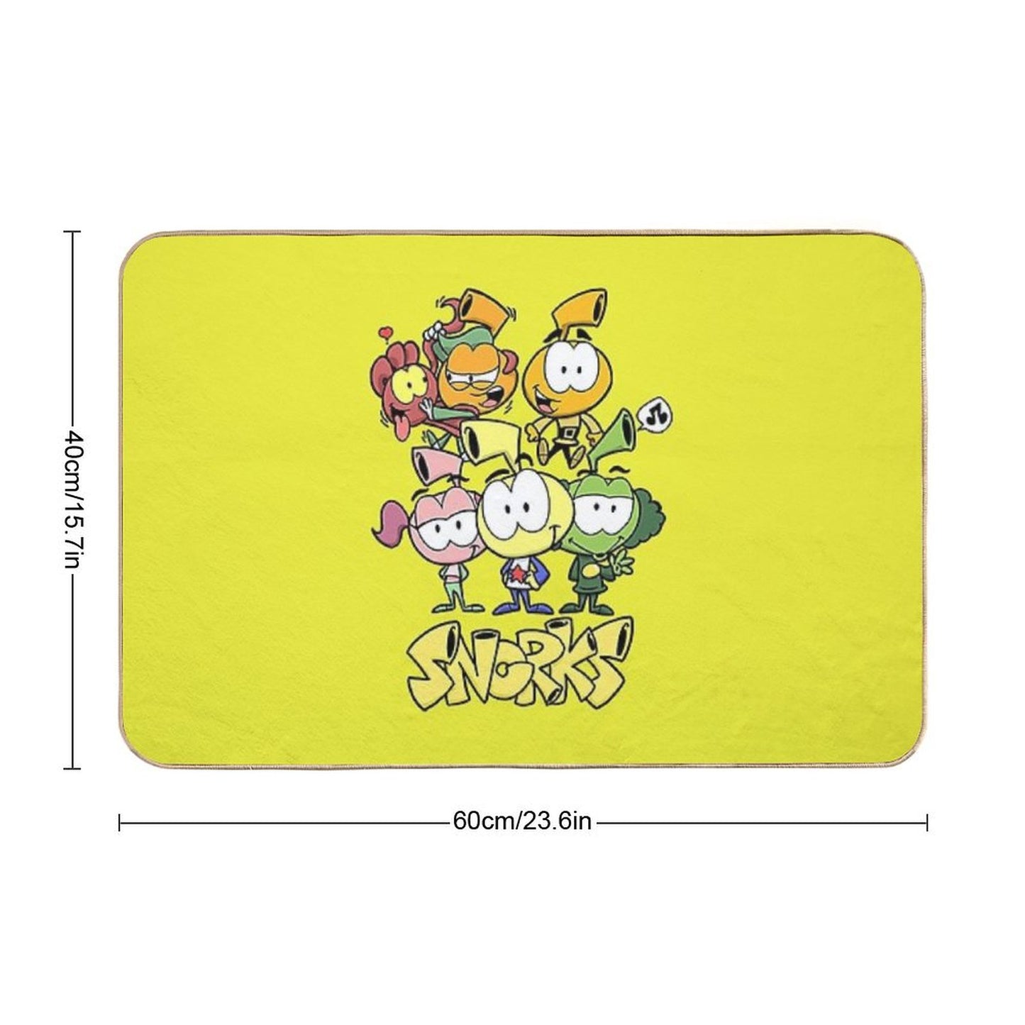 The Snorks Family Bath Mat