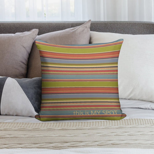This Is My Spot Soft Warmth Comfort Throw Pillow