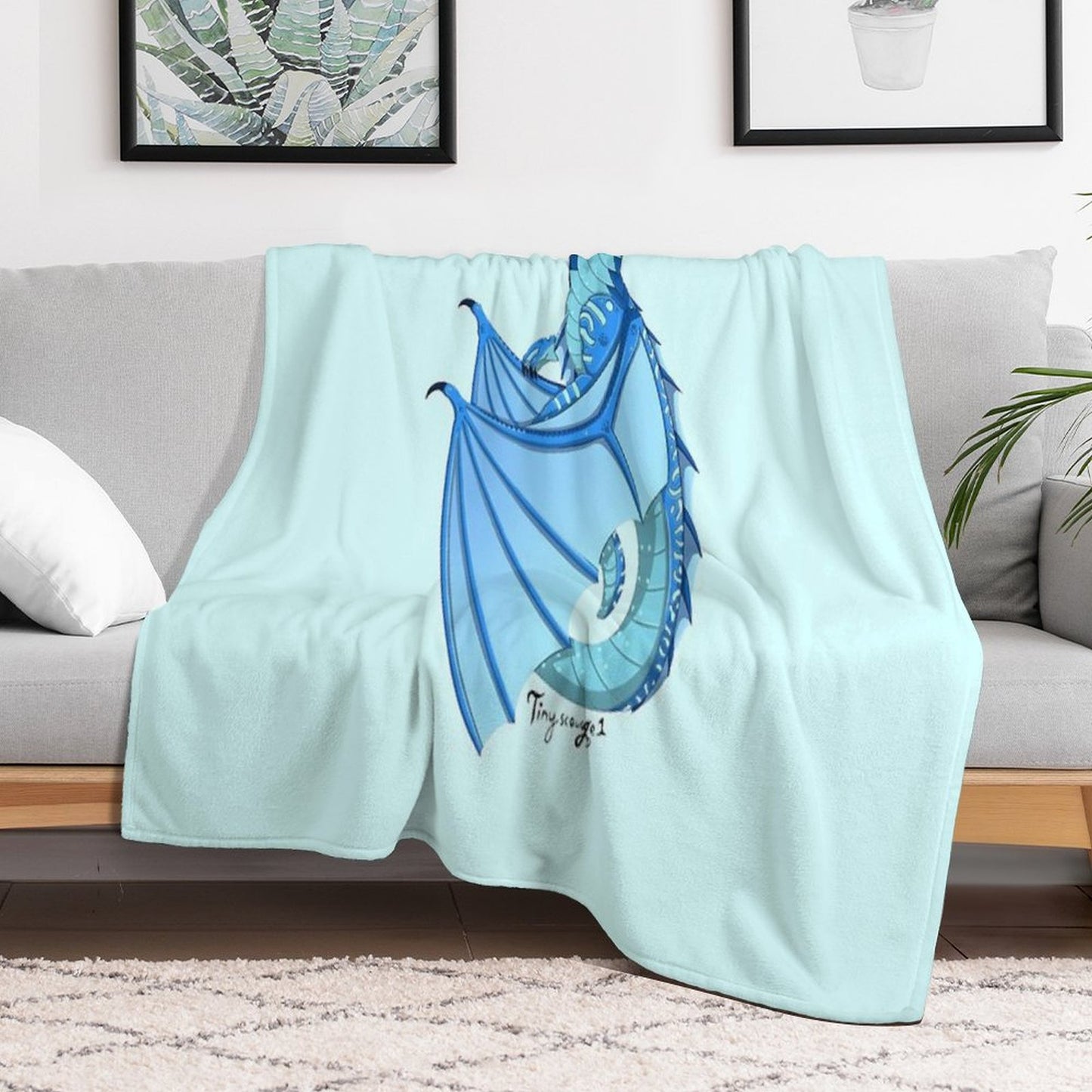 SeaWing Throw Blanket
