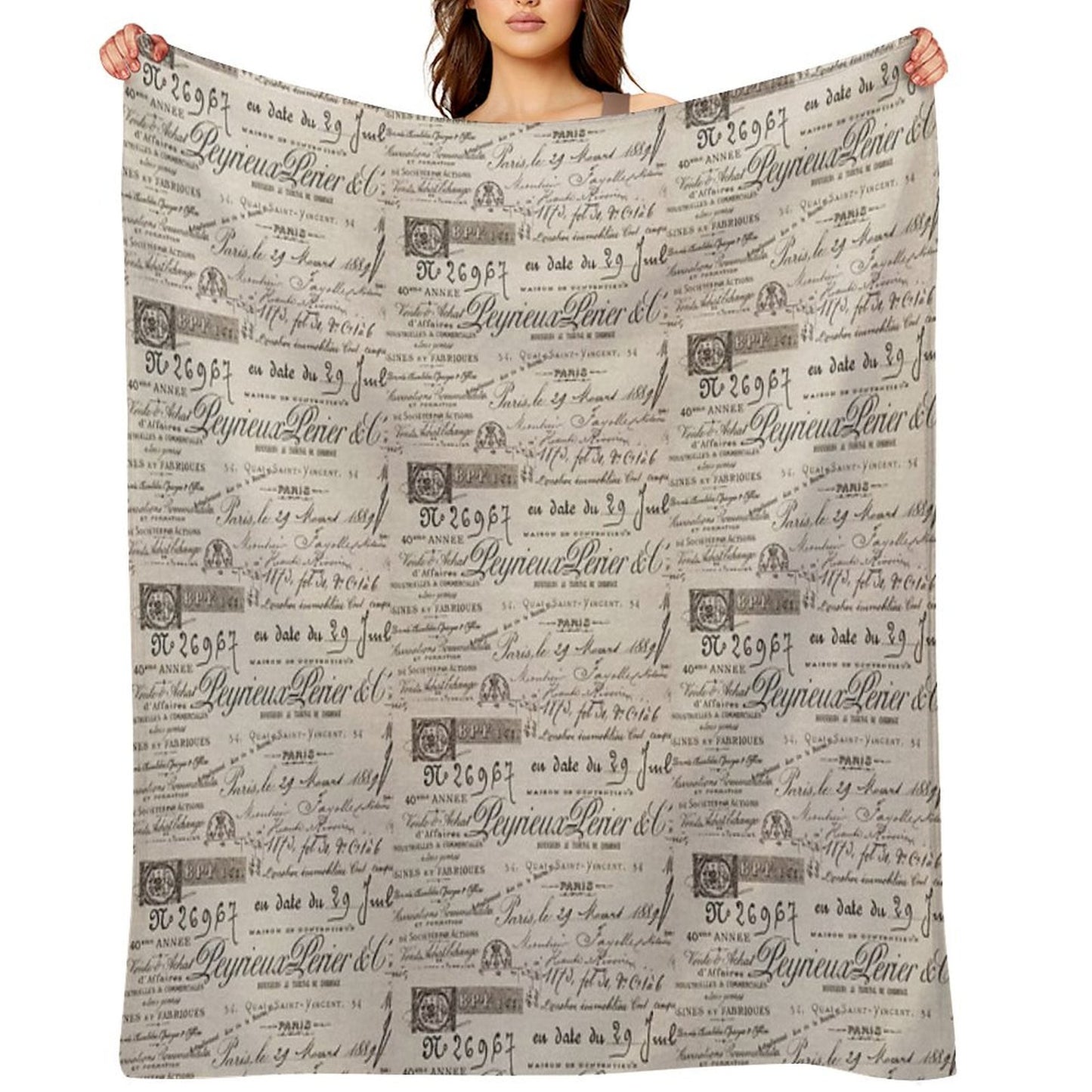 Parisan Throw Blanket