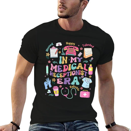 In My Medical Receptionist Era National Receptionists&#39; Day T-Shirt