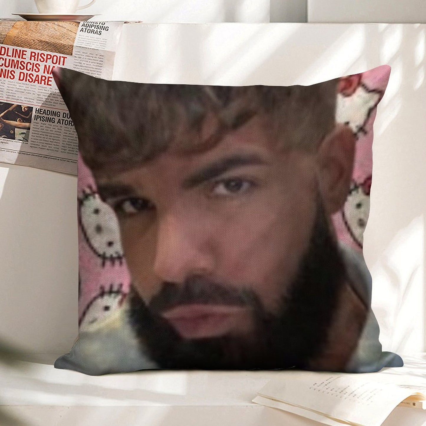 BBL Drake Linen Throw Pillow Cover