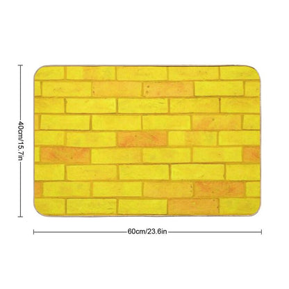 Yellow Brick Road Bath Mat