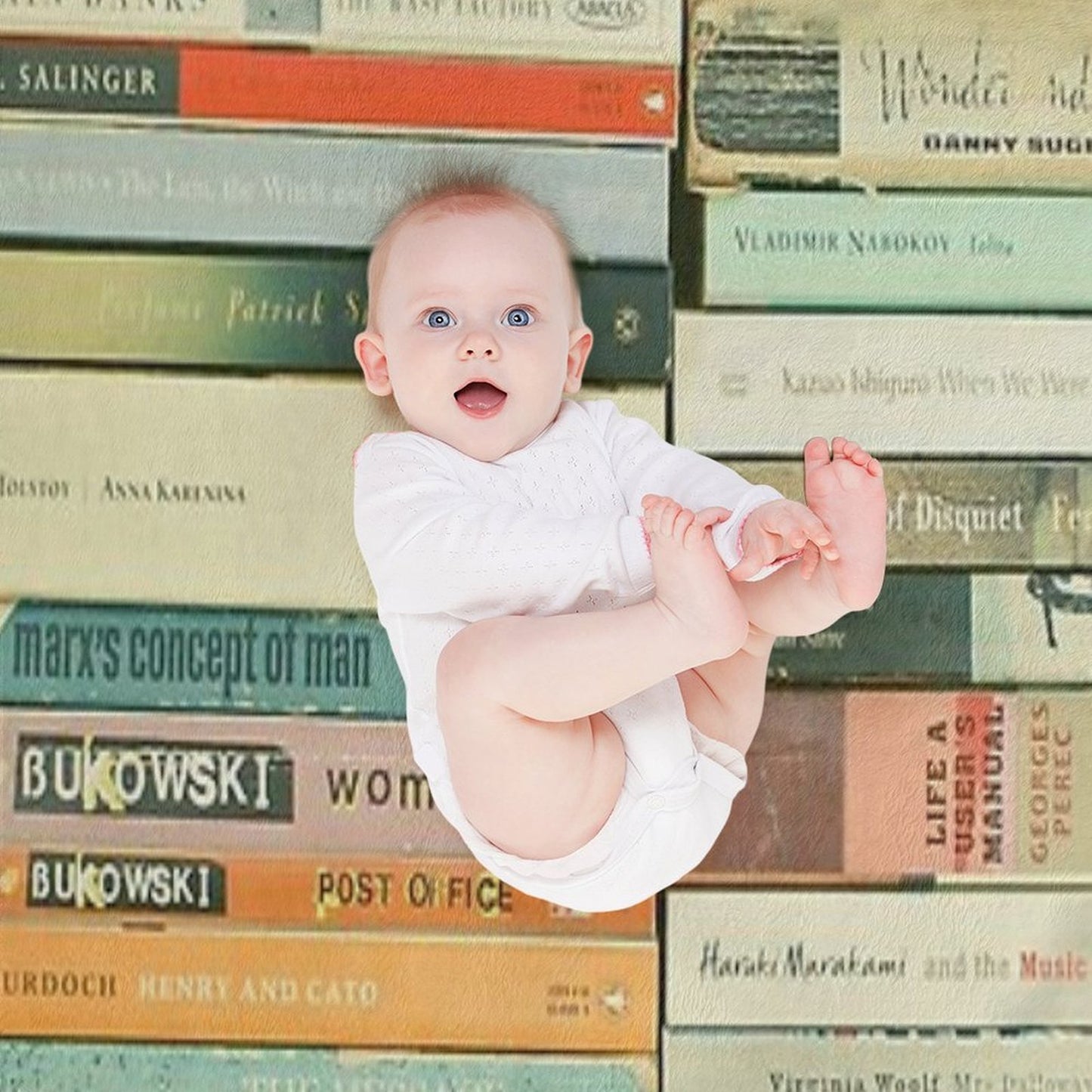 Bookworm Throw Blanket