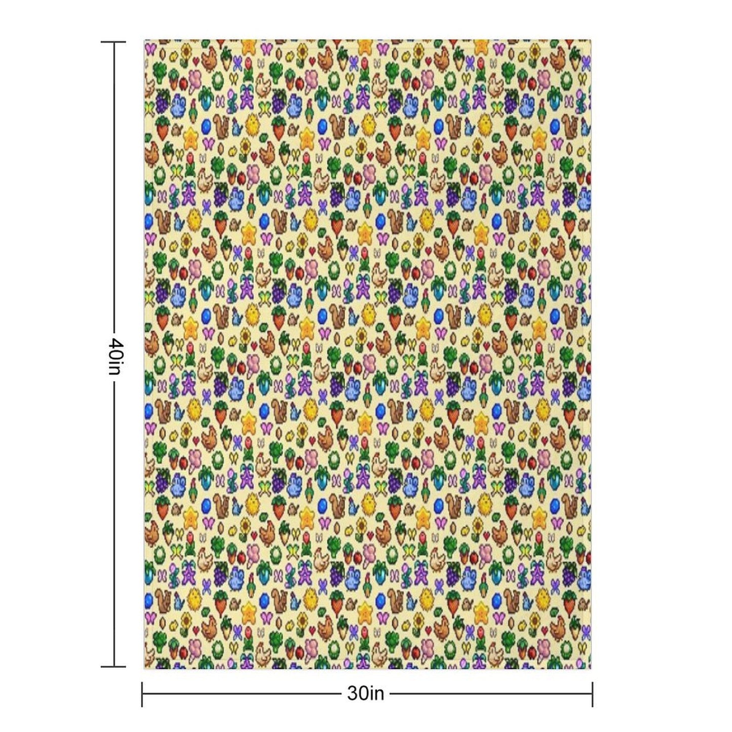 Stardew Valley Throw Blanket