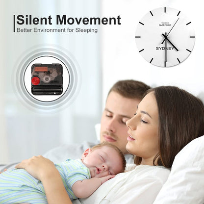 Sydney GMT Time Zone World Wall Clock Wall Clock
