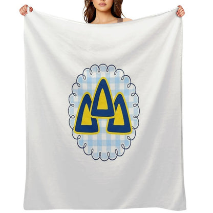 Delta Delta Delta Throw Blanket