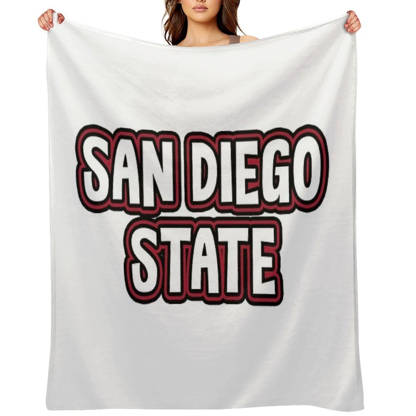 San Diego State Throw Blanket