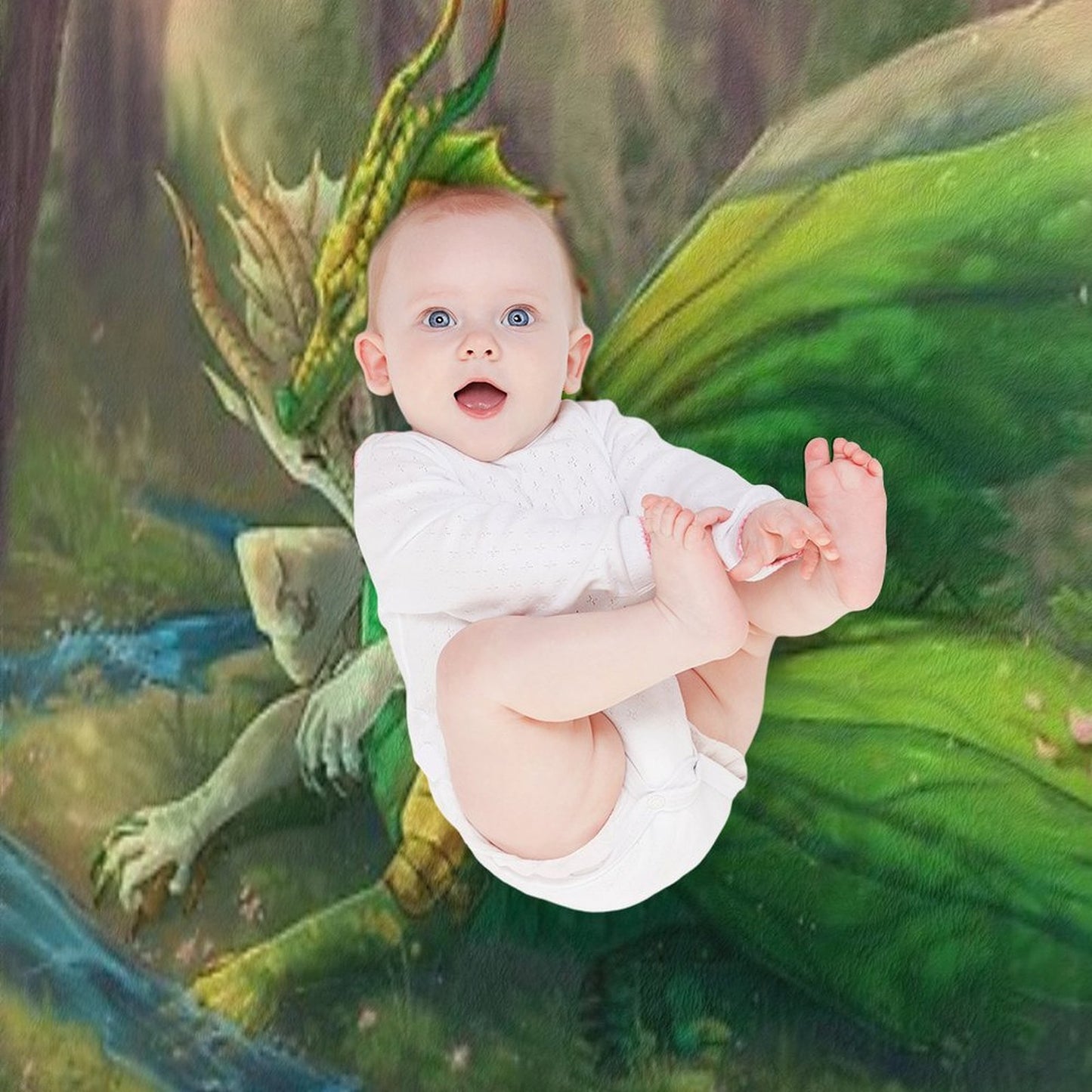 Wings of Fire - Sundew And Willow Throw Blanket