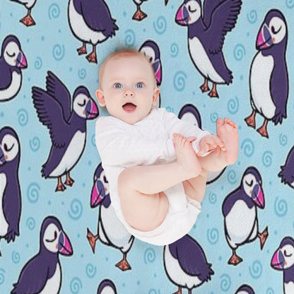 Tough Puffs Throw Blanket
