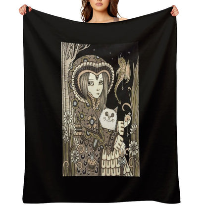 The Oracle Throw Blanket