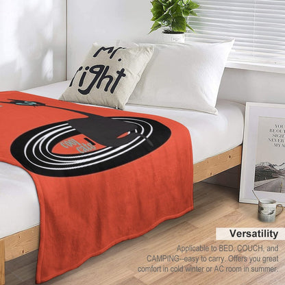 Cool Cats DJ MCM Style Throw Blanket