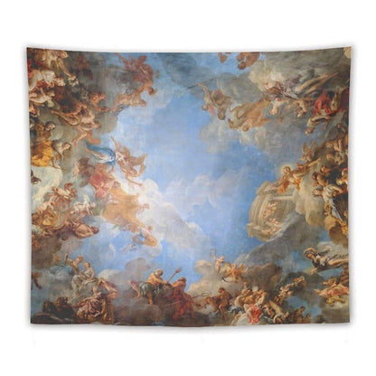 Fresco of Angels in The Palace of Versailles Tapestry