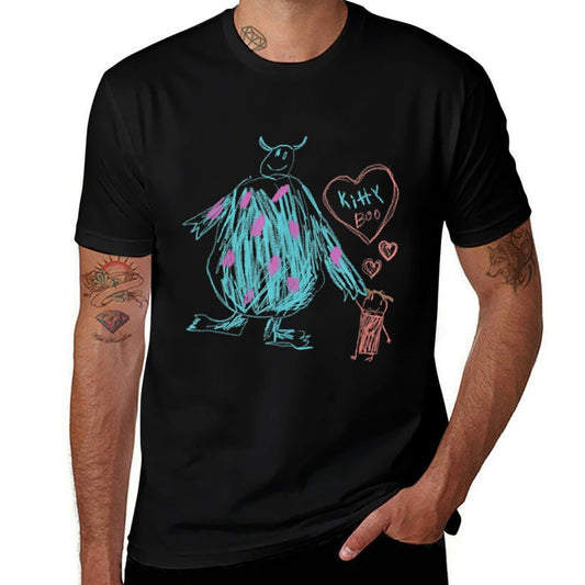 Disney And Pixar’s Monsters, Inc. Sulley Kitty And Boo  Relaxed-fit T-Shirt
