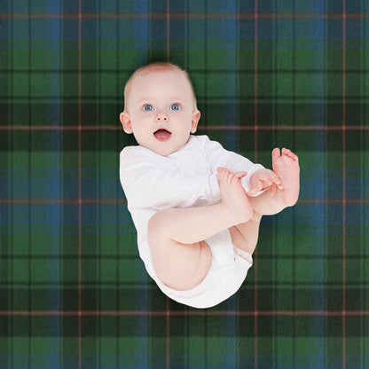 Davidson Clan Ancient Tartan Throw Blanket