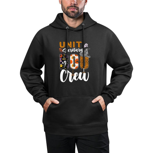 Unit Secretary Boo Crew Halloween Matching Hospital Easy Care Hoodie